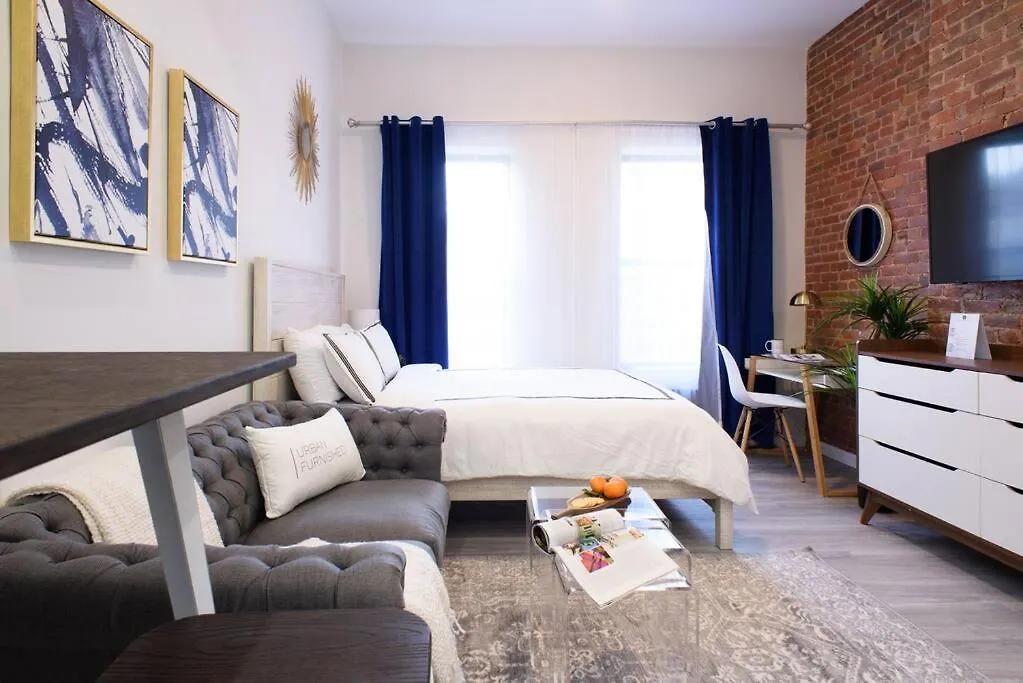 Apartment 240-14 New Studio Prime Location W&D In Unit New York
